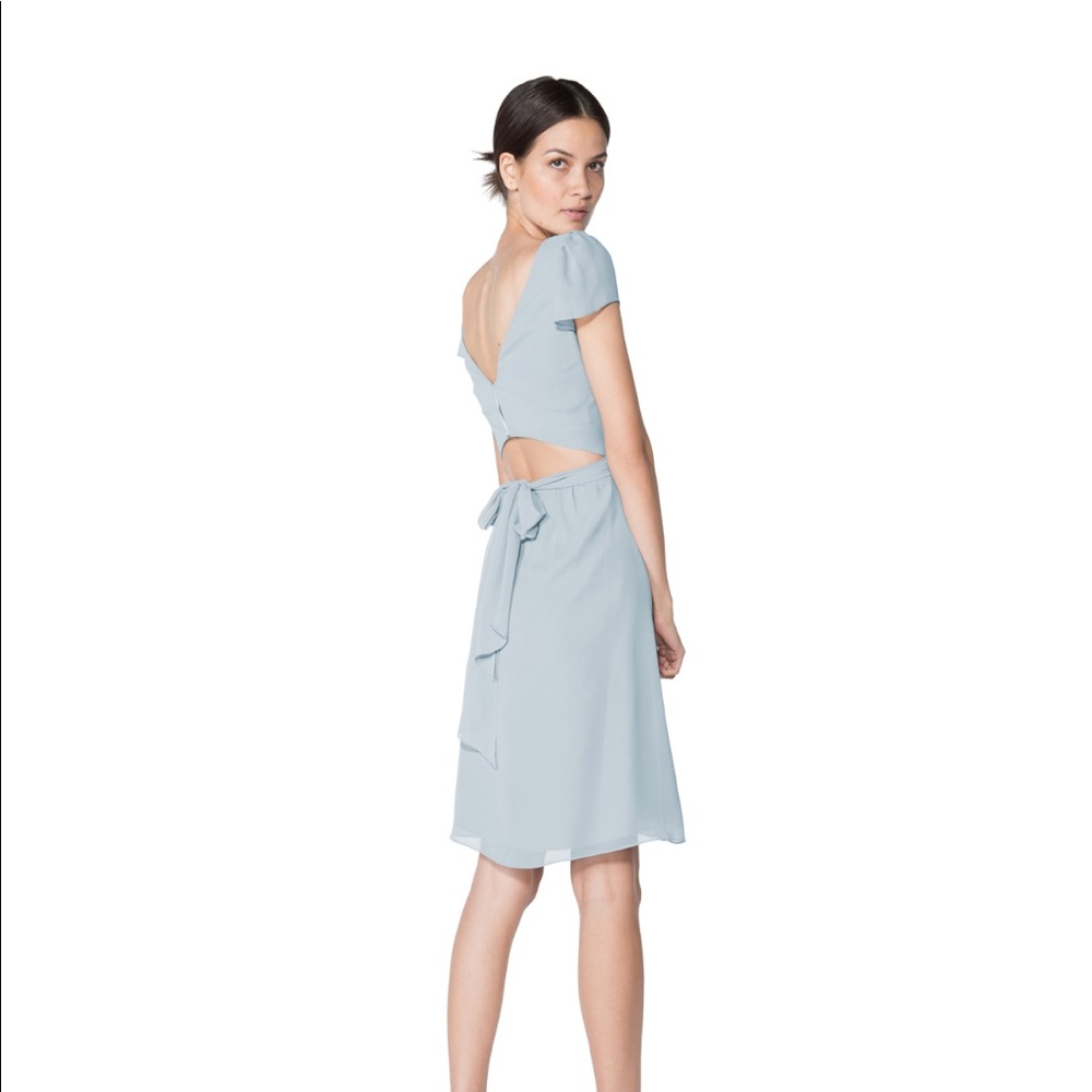 Joanna August Blue Short Dress